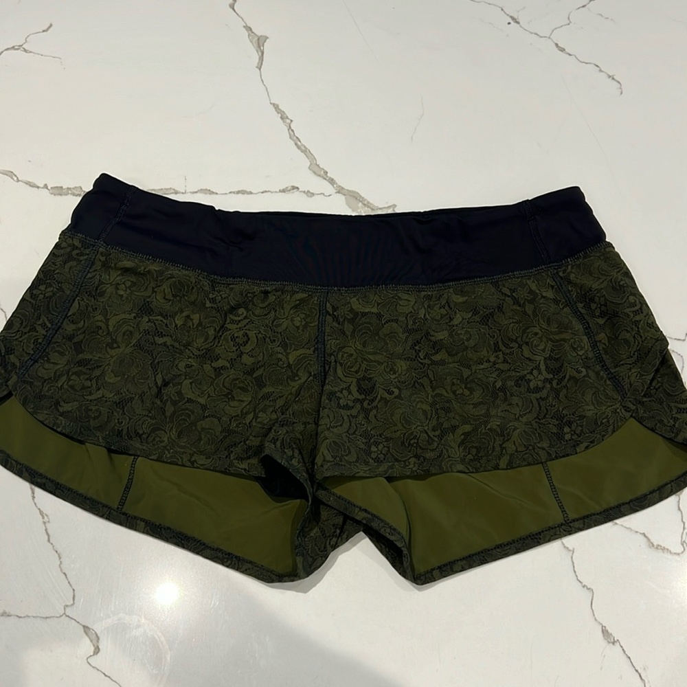 Lululemon speed short, size 10